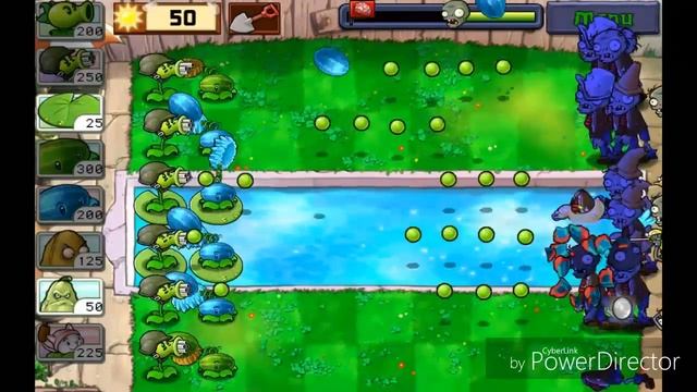 Plants vs Zombies - Last Stand. Хорошая тактика смотреть онлайн