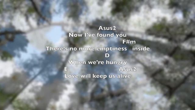 Eagles Love Will Keep Us Alive [The Eagles] Bass Backing Track with Chords and Lyrics смотреть онлайн