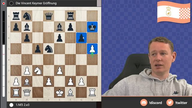 Vincent Keymers Lieblingseröffnung erklärt! 1.Sf3 d5 2.e3 | Unsere kleine Schachschule, Teil 30 смотреть онлайн