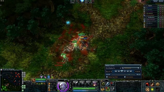 Heroes of Newerth - The Dark Lady [HD] смотреть онлайн