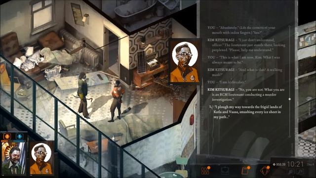 Disco Elysium - Kim Snaps смотреть онлайн