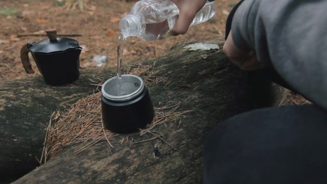 Coffee Meditation in the Forest | No Talking, Nature Sounds | ASMR смотреть онлайн