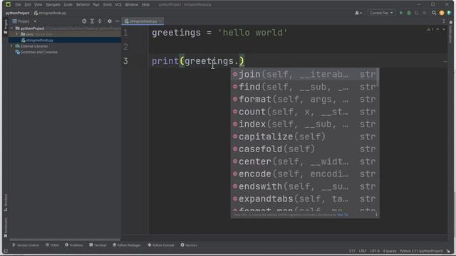2.6 Python String Methods 2 смотреть онлайн