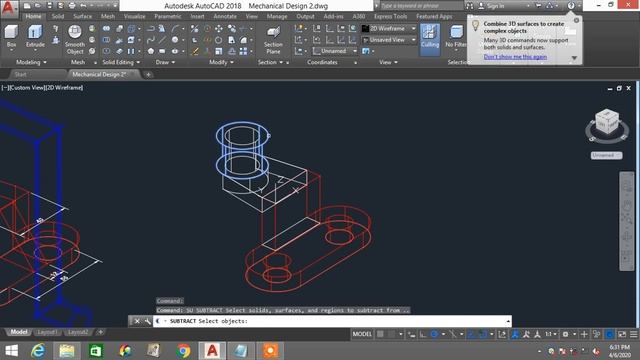 AutoCAD 3D Mechanical Modeling Tutorial for Beginners - Kursus CIDB Fizikal Classroom 20 CCD Point смотреть онлайн