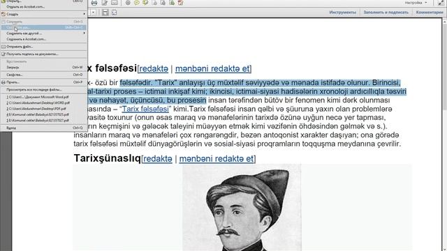 Word sənədini PDF-ə çevirmə və əksinə смотреть онлайн