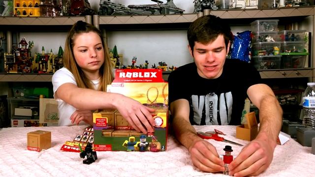 (SCAMMED?!) Buying ALL of the ROBLOX Toys Series 2 Edition - Linkmon99 IRL #8 смотреть онлайн