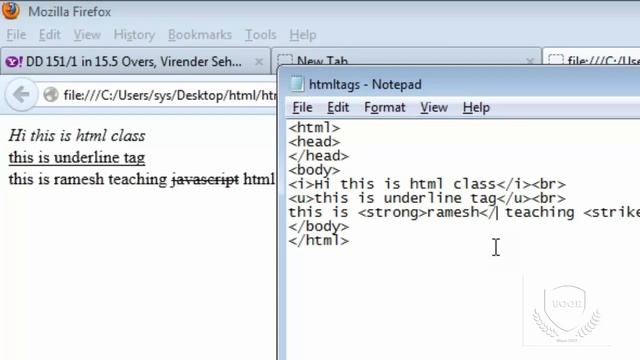 Part 1- Html text formatting tags,image tags, Anchor tags ,image Mapping ( PHP Complete course ) смотреть онлайн