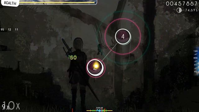 Keiichi Okabe - A Beautiful Song [YoRHa] Osu! смотреть онлайн
