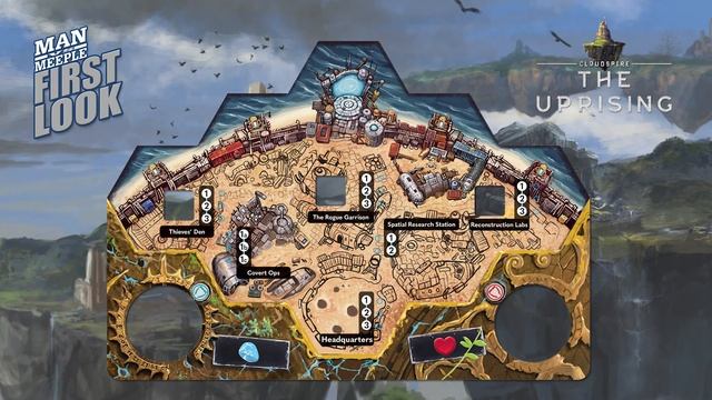 Cloudspire: Ankar's Plunder First Look by Man vs Meeple (Chip Theory Games) смотреть онлайн