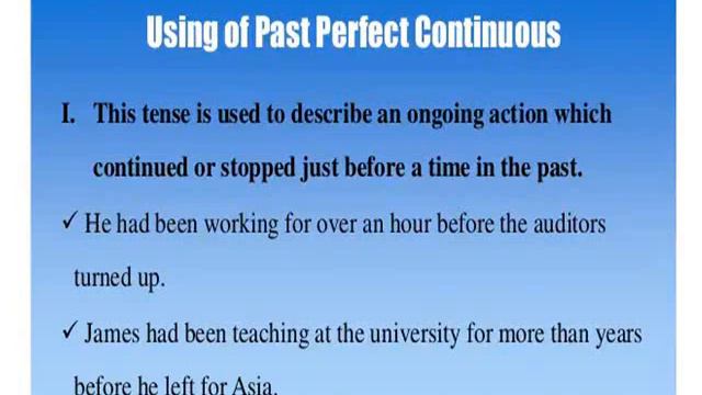 past perfect continuous смотреть онлайн