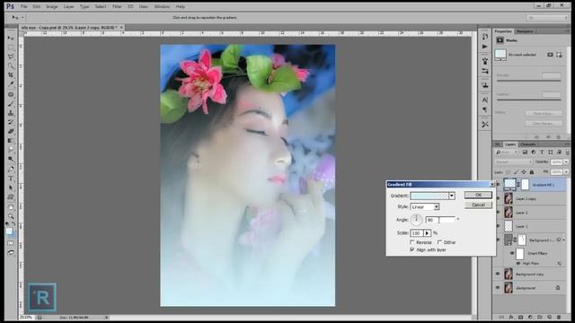 Super Soft Dreamy Skin Effect - PHOTOSHOP TUTORIAL смотреть онлайн