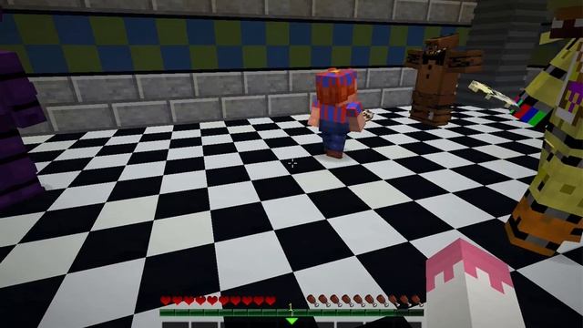 FNAF 2 - Withered Freddy Gets Fat! (Minecraft roleplay) смотреть онлайн