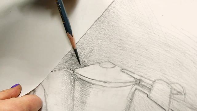 НАТЮРМОРТ ПО РИСУНКУ. Третий этап. Штриховка