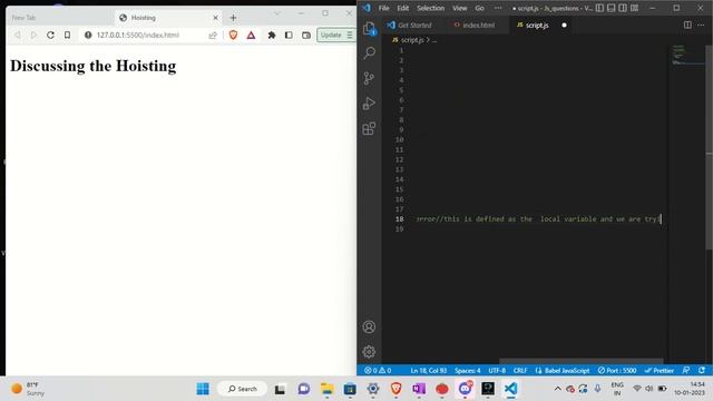 #Hoisiting #javascript #hoisting #Web-Development смотреть онлайн