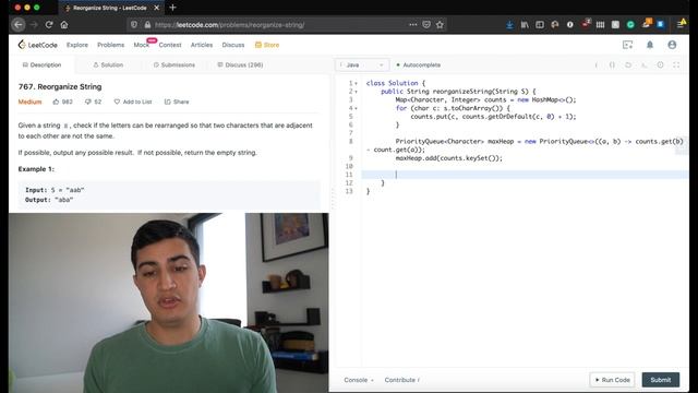Reorganize String смотреть онлайн