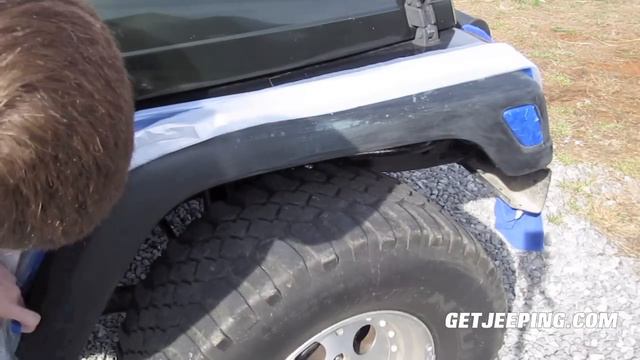How To: Paint Fender Flares on a 1997 - 2006 Jeep Wrangler TJ - GetJeeping смотреть онлайн