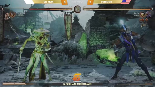 MK1: SONICFOX VS OD_MIZX - RAIN VS ASHRAH - Mortal Kombat 1 - Pro Gameplay смотреть онлайн