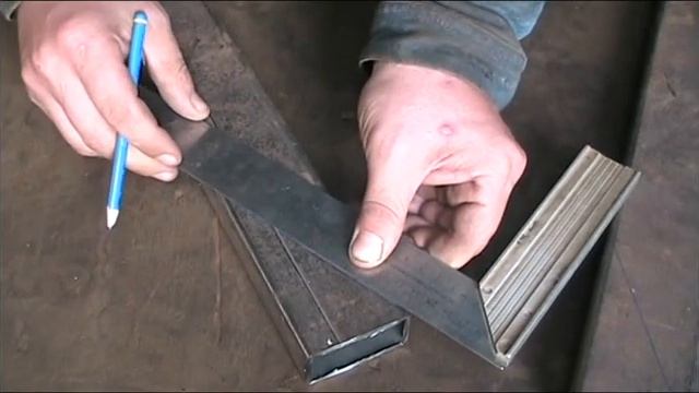 Как стыковать профильные трубы под любыми углами. Больше не тратим материал и время на подгонку. смотреть онлайн