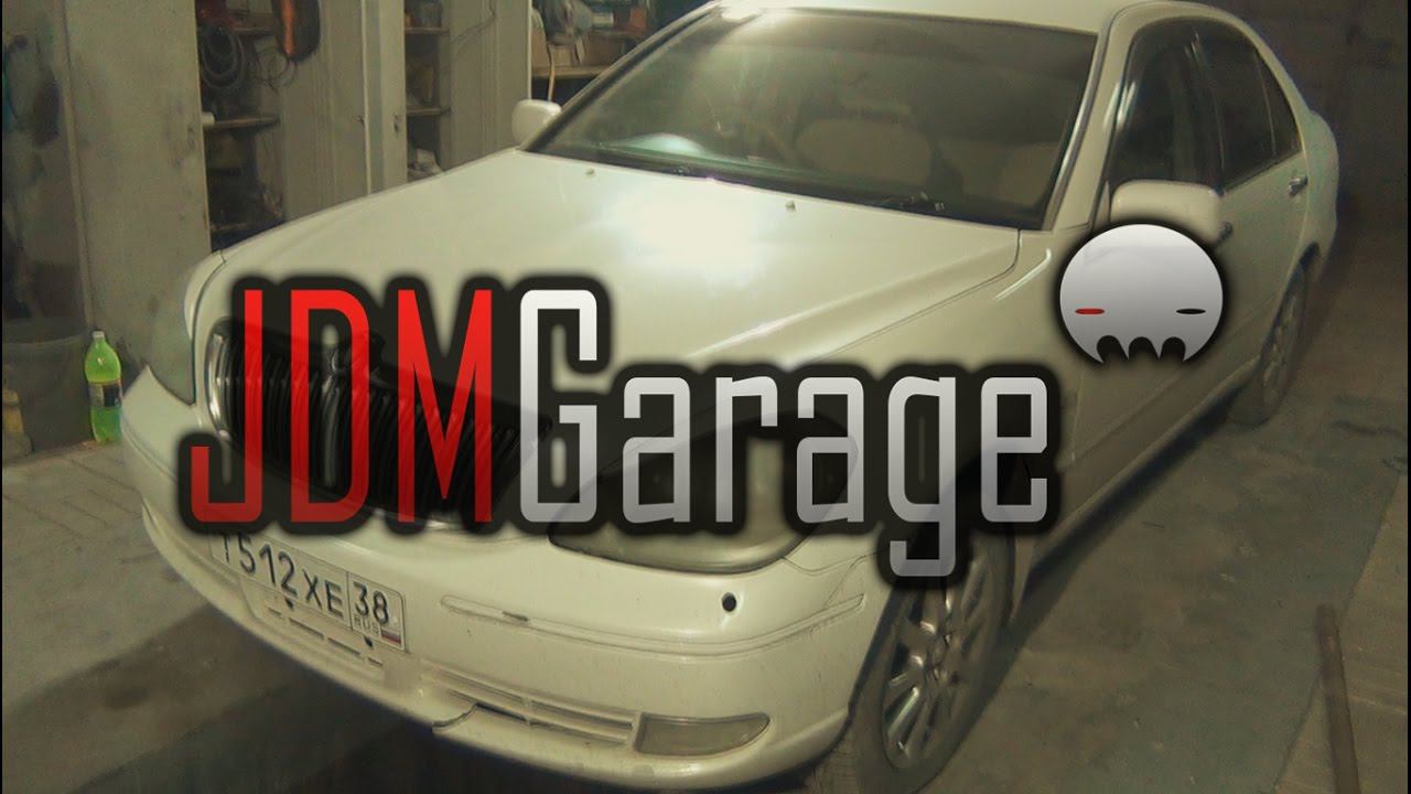 JDM Garage | Toyota Brevis | Полировка запущенных фар, ремонт и покраска бампера