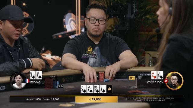 Short Deck CASH GAME | Episode 1 - Triton Poker Madrid 2022 смотреть онлайн