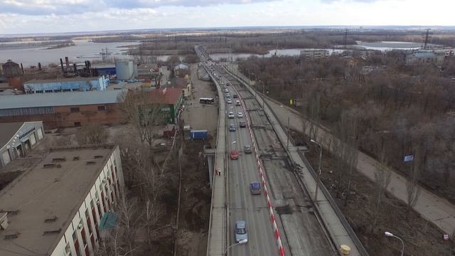 Южный мост Самара (15.04.2017) смотреть онлайн