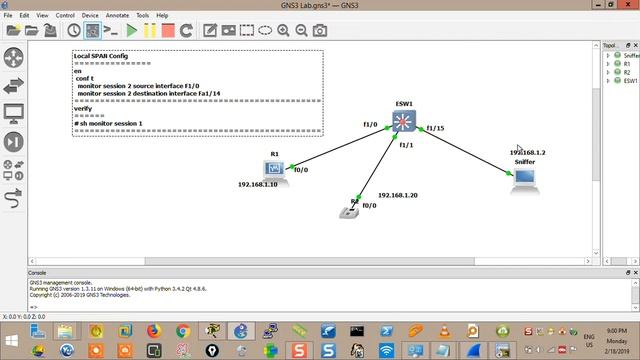23- SPAN, RSPAN & TAP смотреть онлайн
