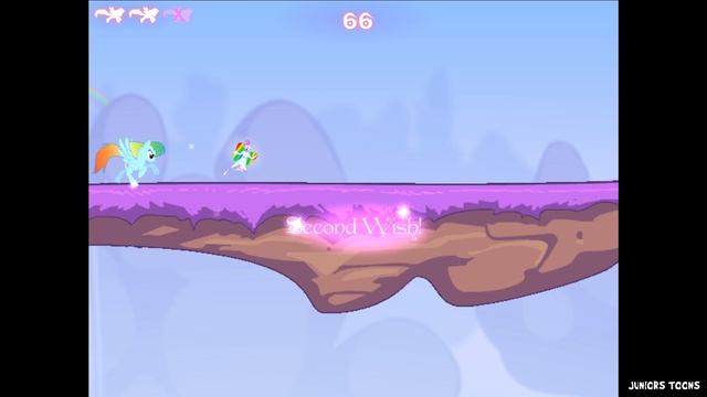 My Little Pony - Rainbow Pony Dash Game | Free Game | Friendship is Magic | JUNIORS TOONS смотреть онлайн