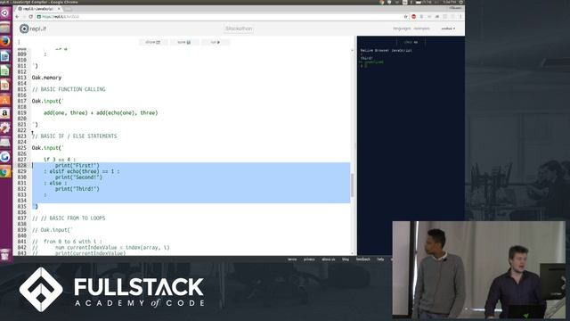 Oak - A Small Programming Language смотреть онлайн