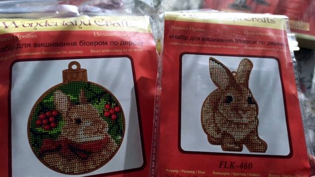 Велика покупка. Набори для вишивання бісером по дереву Чарівна Країна Wonderland Crafts смотреть онлайн