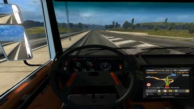 Euro Truck Simulator - Volvo F12 tunadão смотреть онлайн