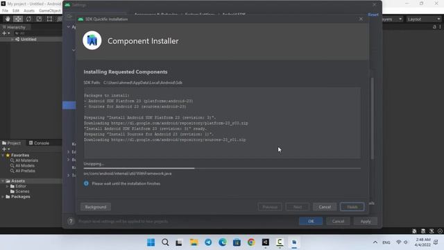 Manifest merger failed : uses-sdk:minSdkVersion 21 cannot be smaller than version 23 VuforiaEngine смотреть онлайн