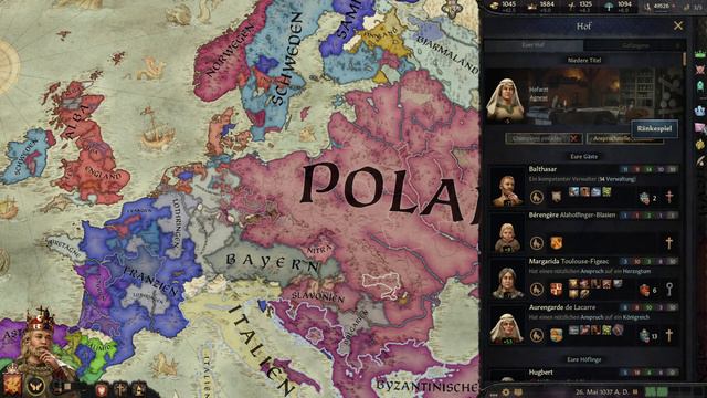 Crusader Kings 3 (Let's Play German/Deutsch) 🏰 39 - Kurz vor der eigenen Religion смотреть онлайн