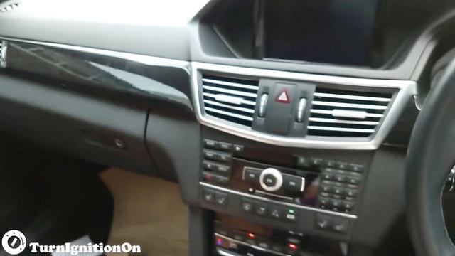 2013 Mercedes E250 CGI W212 Saloon - Interior смотреть онлайн