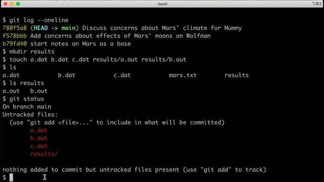 Ignoring Things - Version Control with Git смотреть онлайн