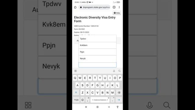 GREEN CARD ANKETASINI TELEFONDA TO'LDIRISH, DV-2023. O'ZBEKCHA VARIANTI. смотреть онлайн