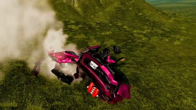 Cars vs Giant RAMP #13 – BeamNG.Drive! BeamNG Drive Crashes Cars! смотреть онлайн