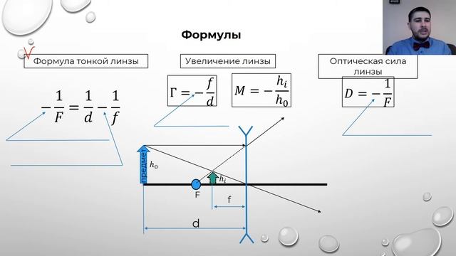 Урок №5. Оптика. Рассеивающая линза. Beyond Physics смотреть онлайн
