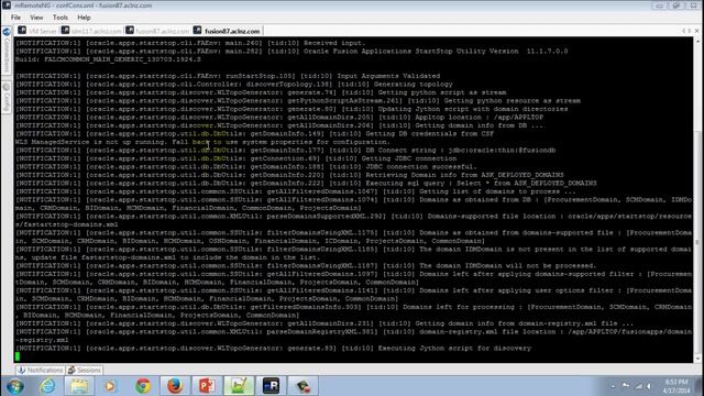 How to start Oracle Fusion Applications 11g - Part9 смотреть онлайн