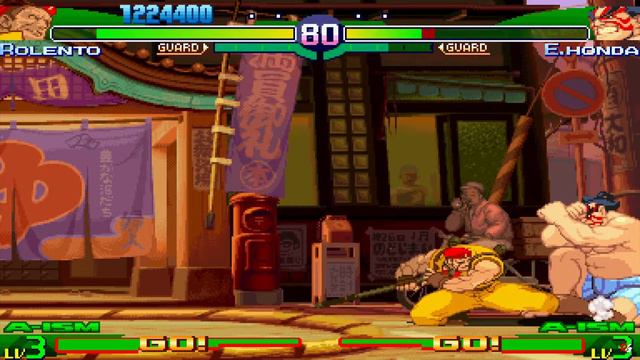 Street Fighter: Alpha 3 Max: Arcade Mode - Rolento смотреть онлайн