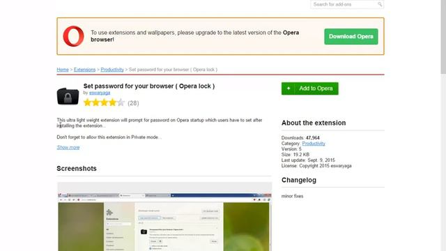 How To Set Password On Opera Browser PC смотреть онлайн