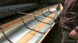 Самодельная 9 метровая лодка от старого Мастера