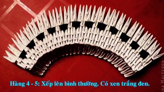 How to make 3D Origami Queen Peacock - Hướng dẫn xếp Công nữ hoàng Origami 3D смотреть онлайн
