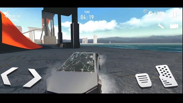 Extreme Car Driving Simulator : Breaking CyberTruck Again with Secret Trick?? смотреть онлайн
