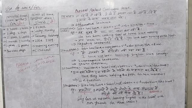 present perfect continuous tense ka rule 🙏🙏 смотреть онлайн