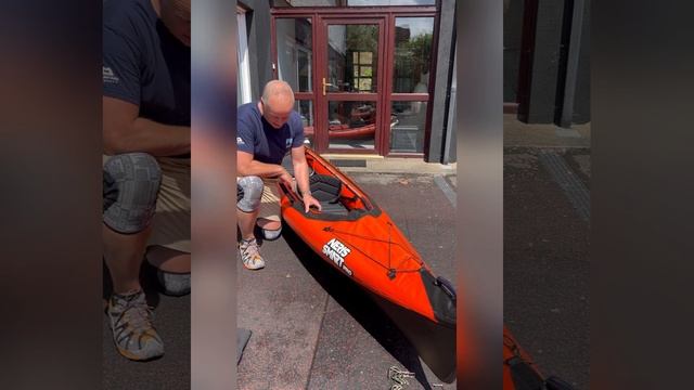 Neris Smart Pro inflatable kayak/canoe - unboxing and first assembly! смотреть онлайн