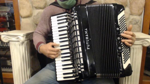4550 - Black Futurama Symphony Piano Accordion LMH 41 120 $1499 смотреть онлайн