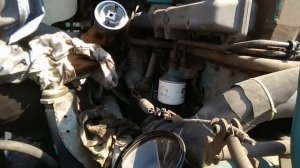 СКАНИЯ Замена масла в двигателе SCANIA 113