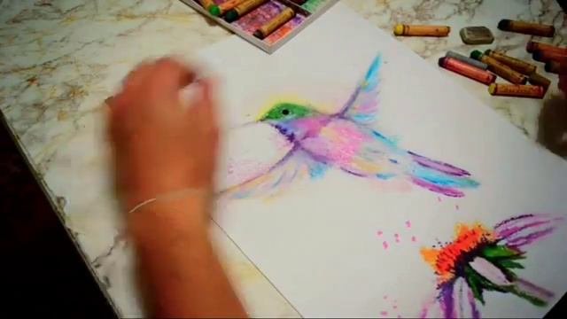 Как нарисовать Колибри! смотреть онлайн