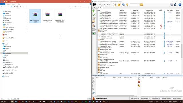 Skyrim SE Instalación HDT SMP [Tutorial] смотреть онлайн