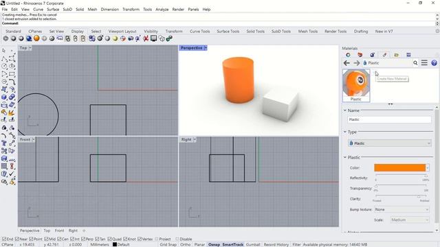Rhino 7 Rendering Guide Basic Tutorial For Beginner смотреть онлайн